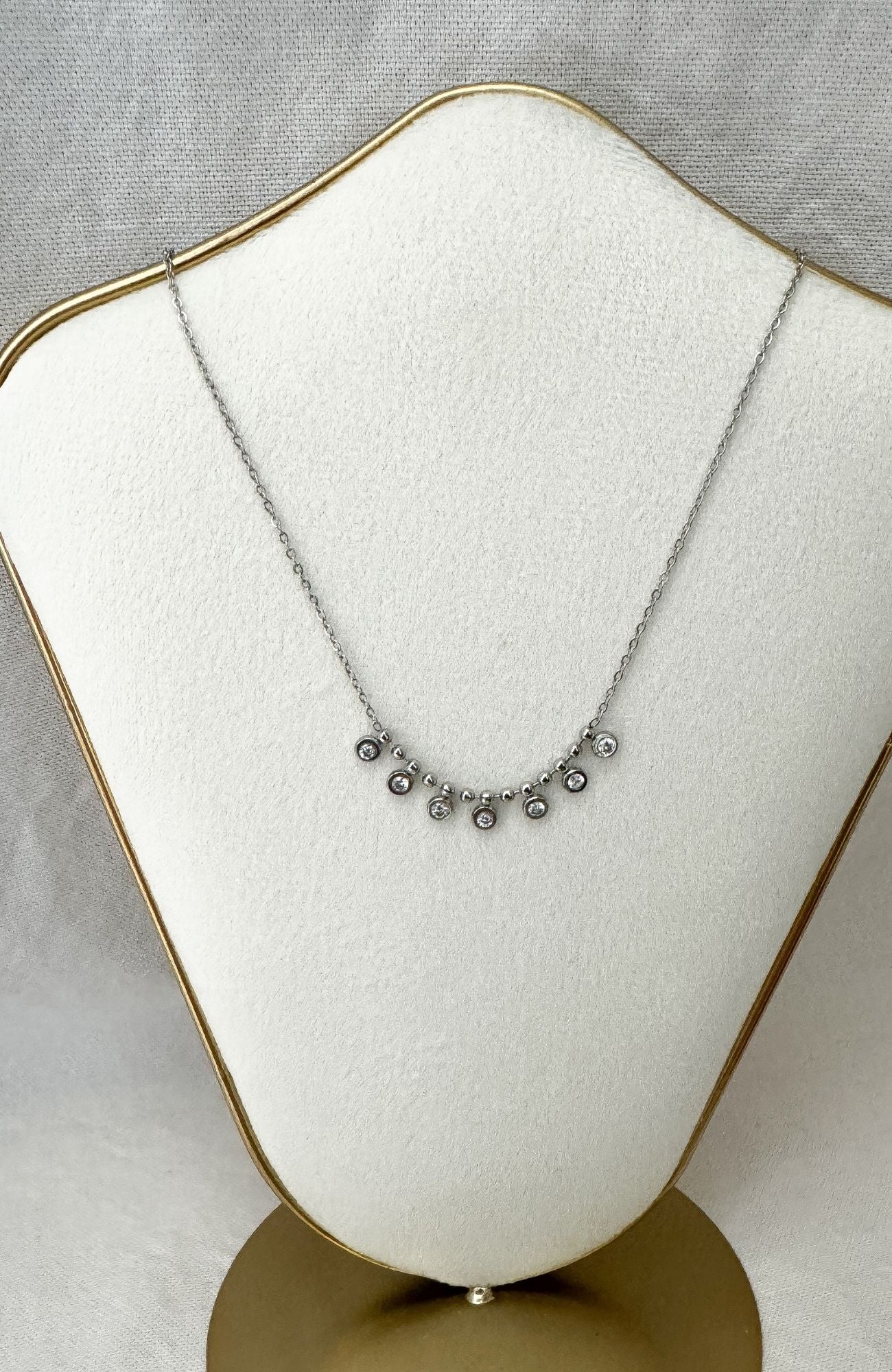 Collier "Jude" argenté