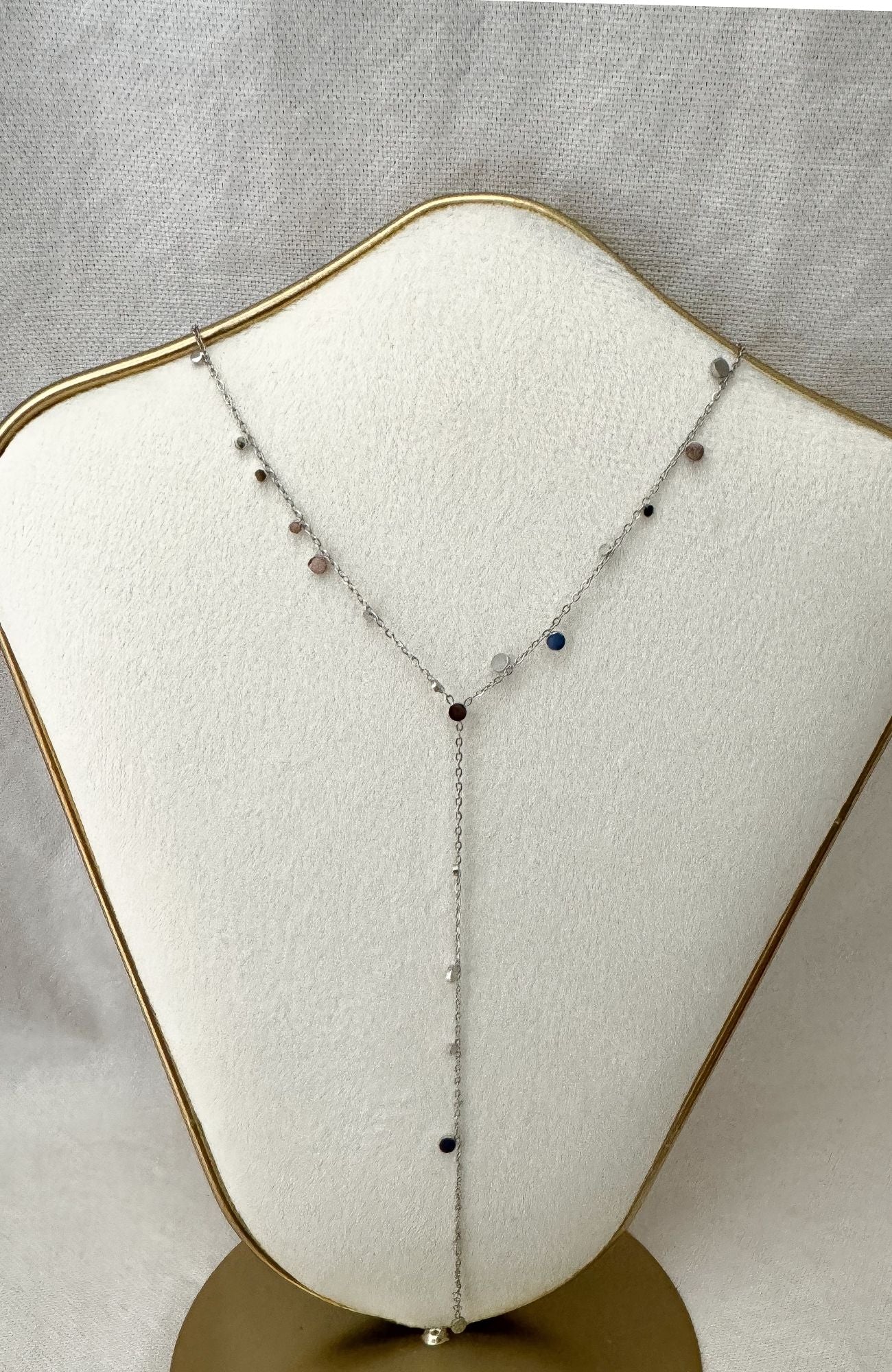 Collier "Olympe" argenté