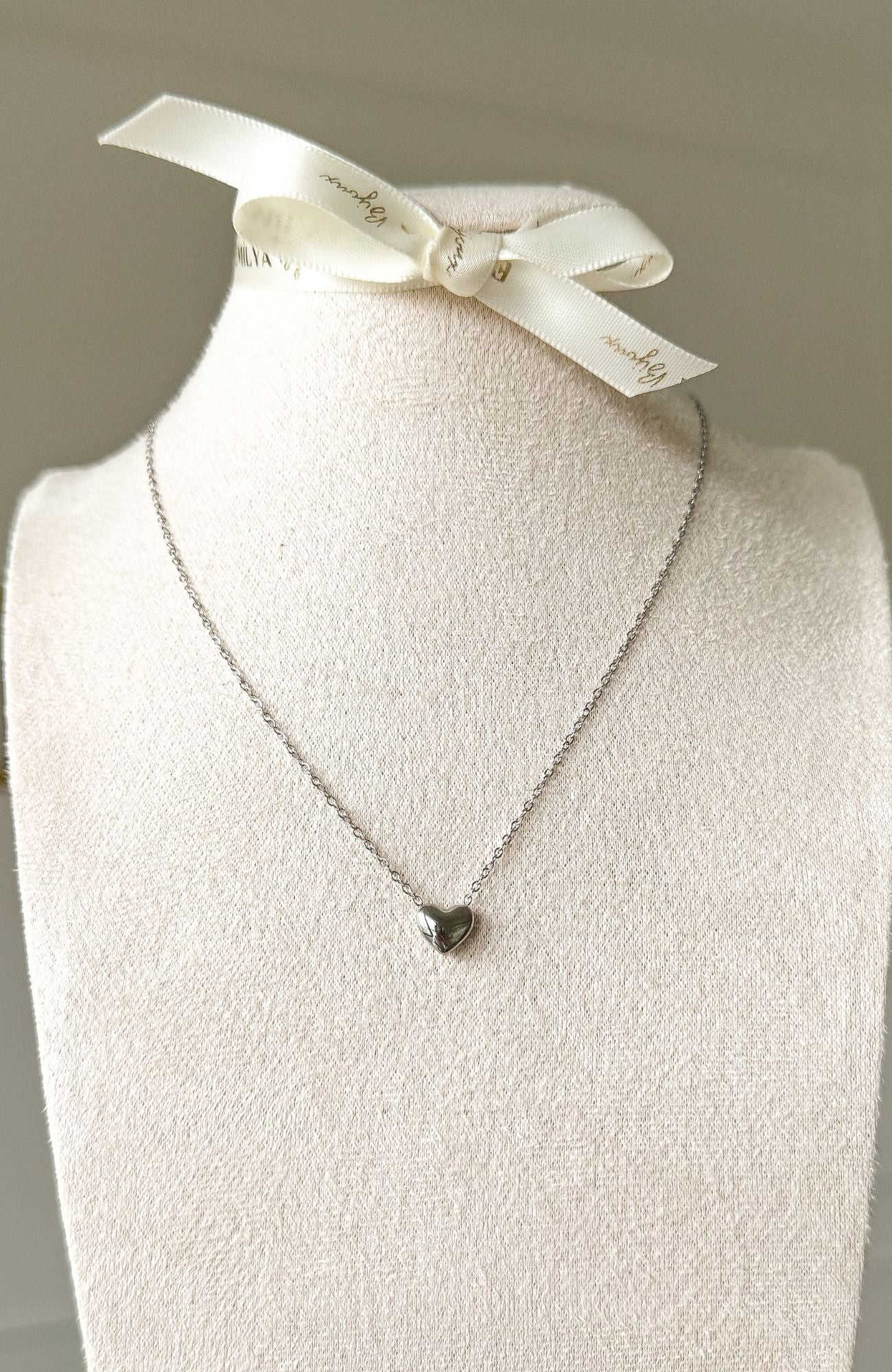 Collier "Amor" argenté