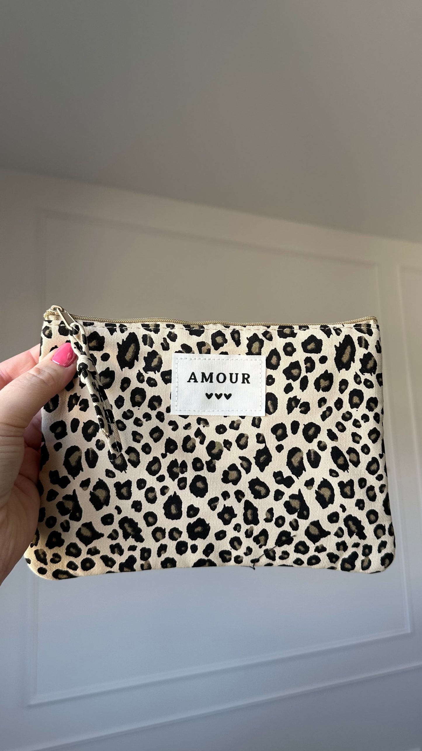 Pochette "Amour" Léopard