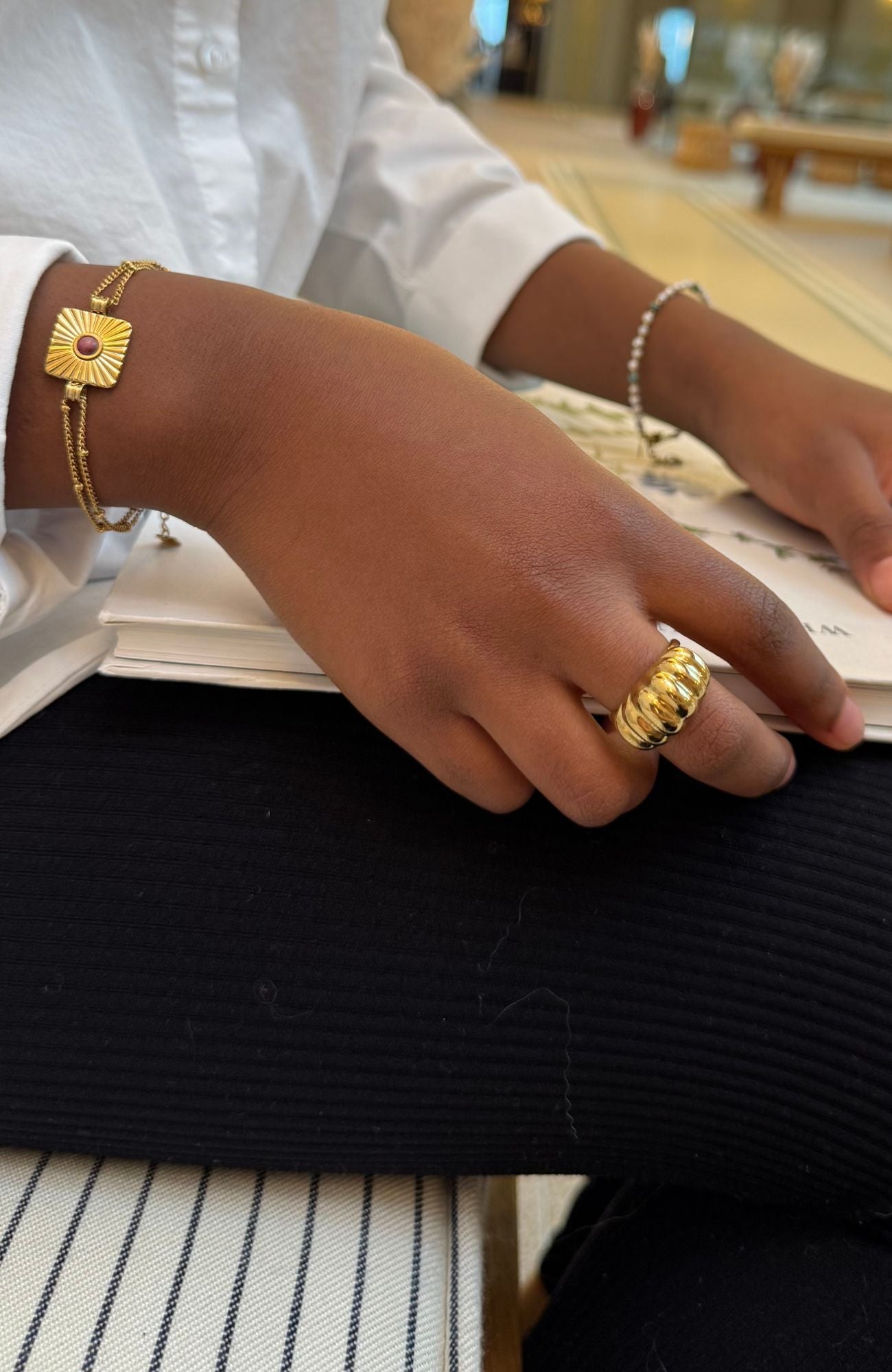 Bracelet "Zélie" rose