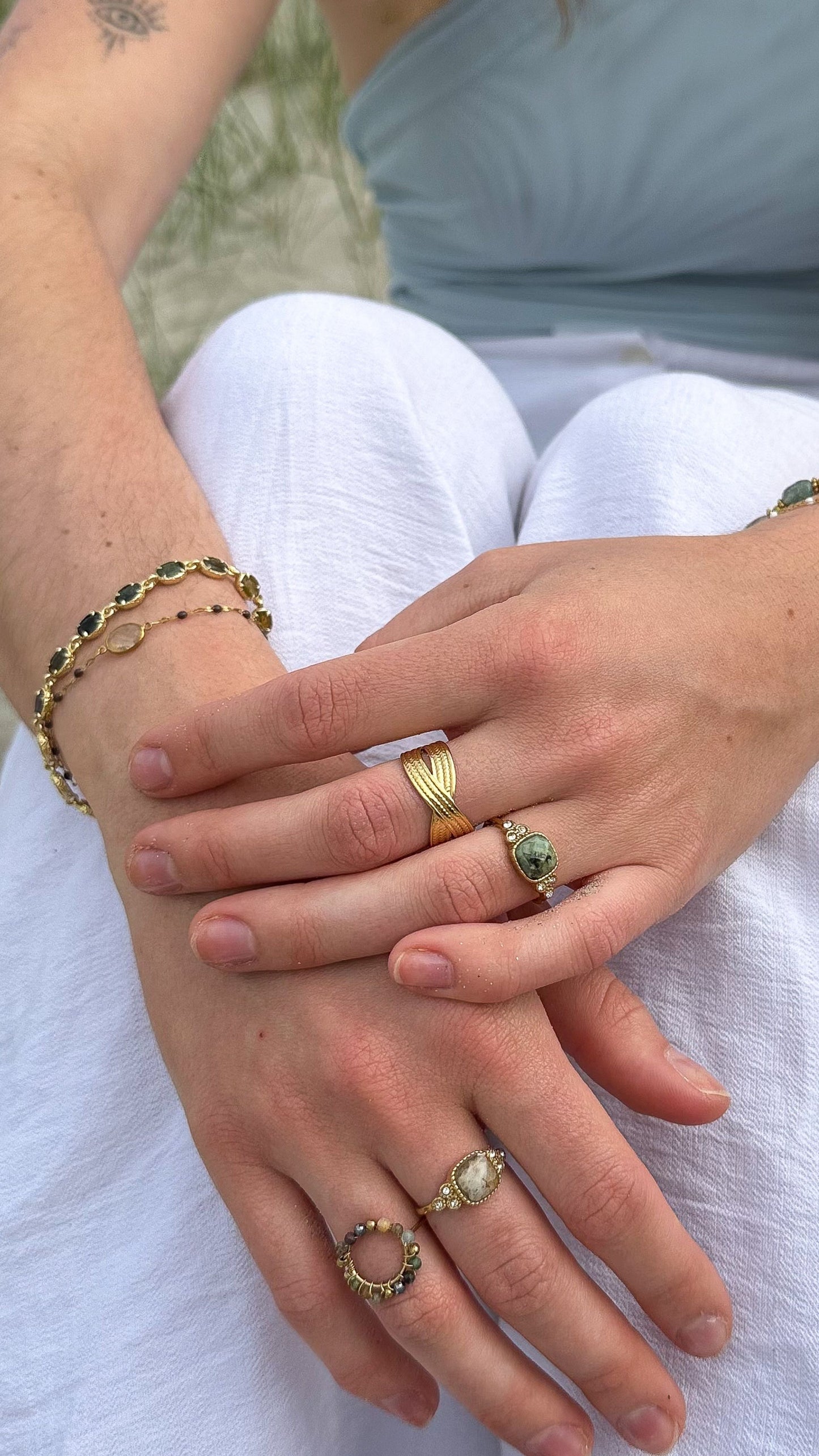 Bague "Juliette" jaspe