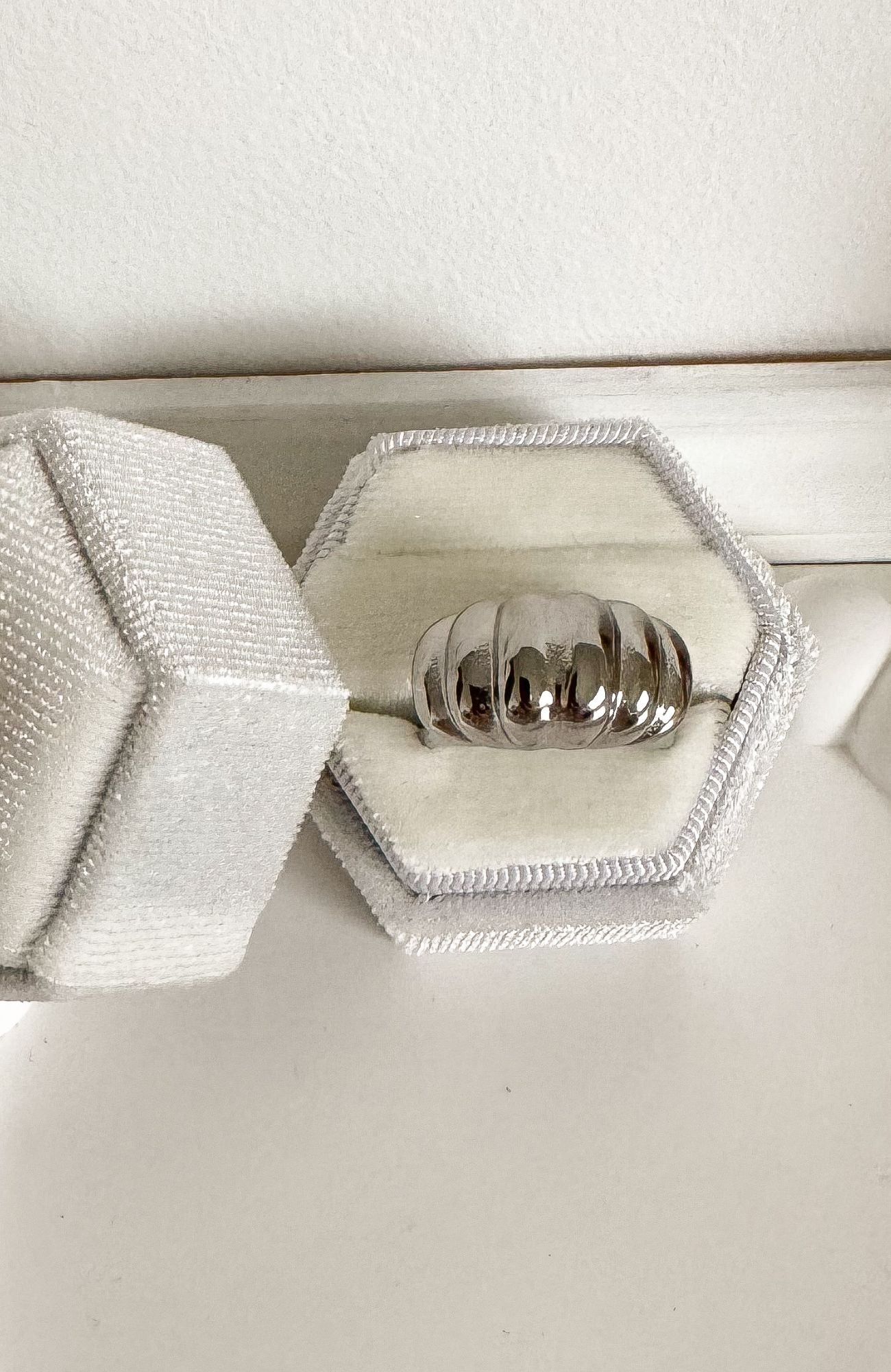 Bague "Gaïa" argenté