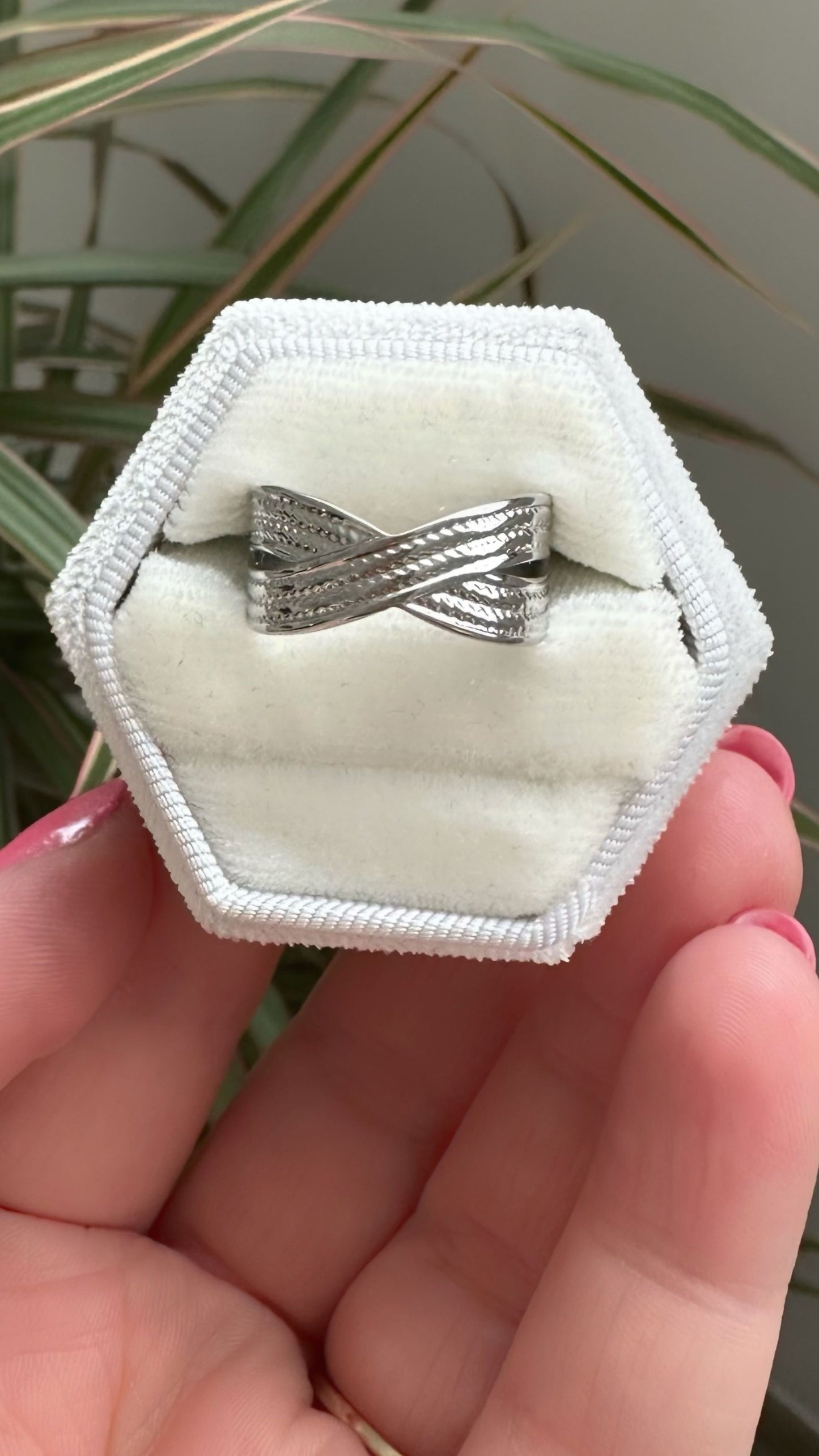 Bague "Elia" argenté