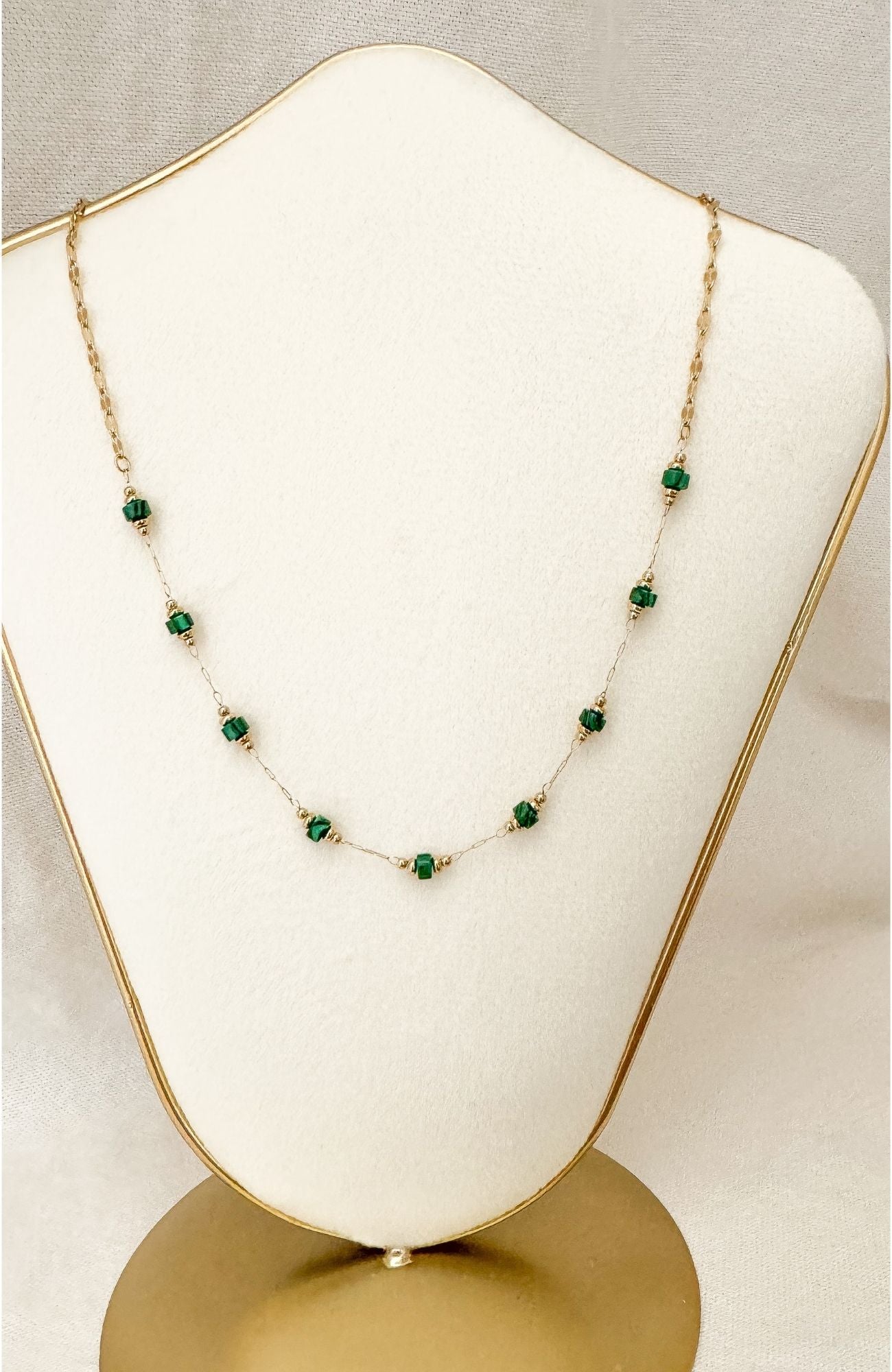 Collier "Fiby" Vert
