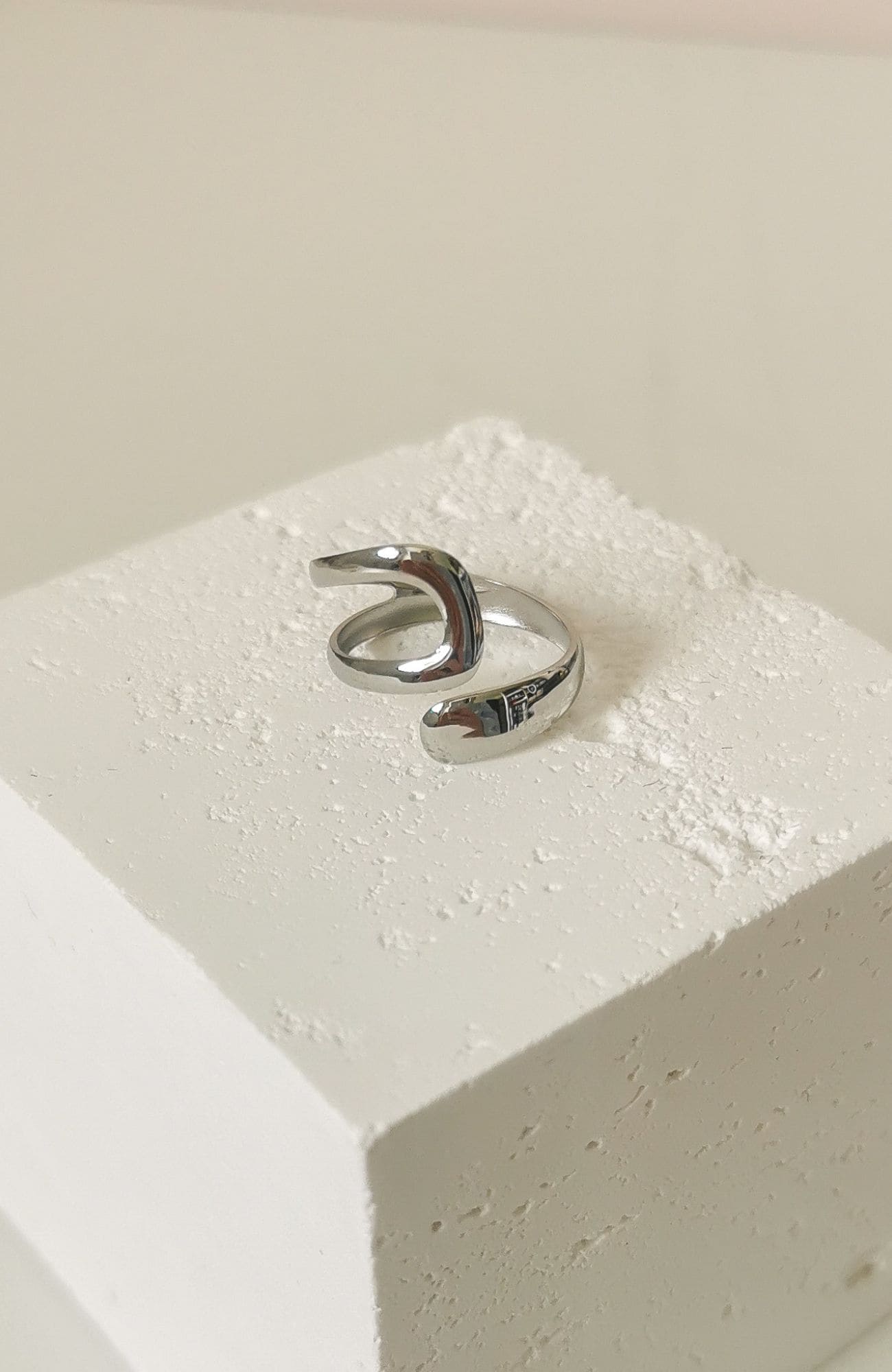 Bague "Junia" argenté