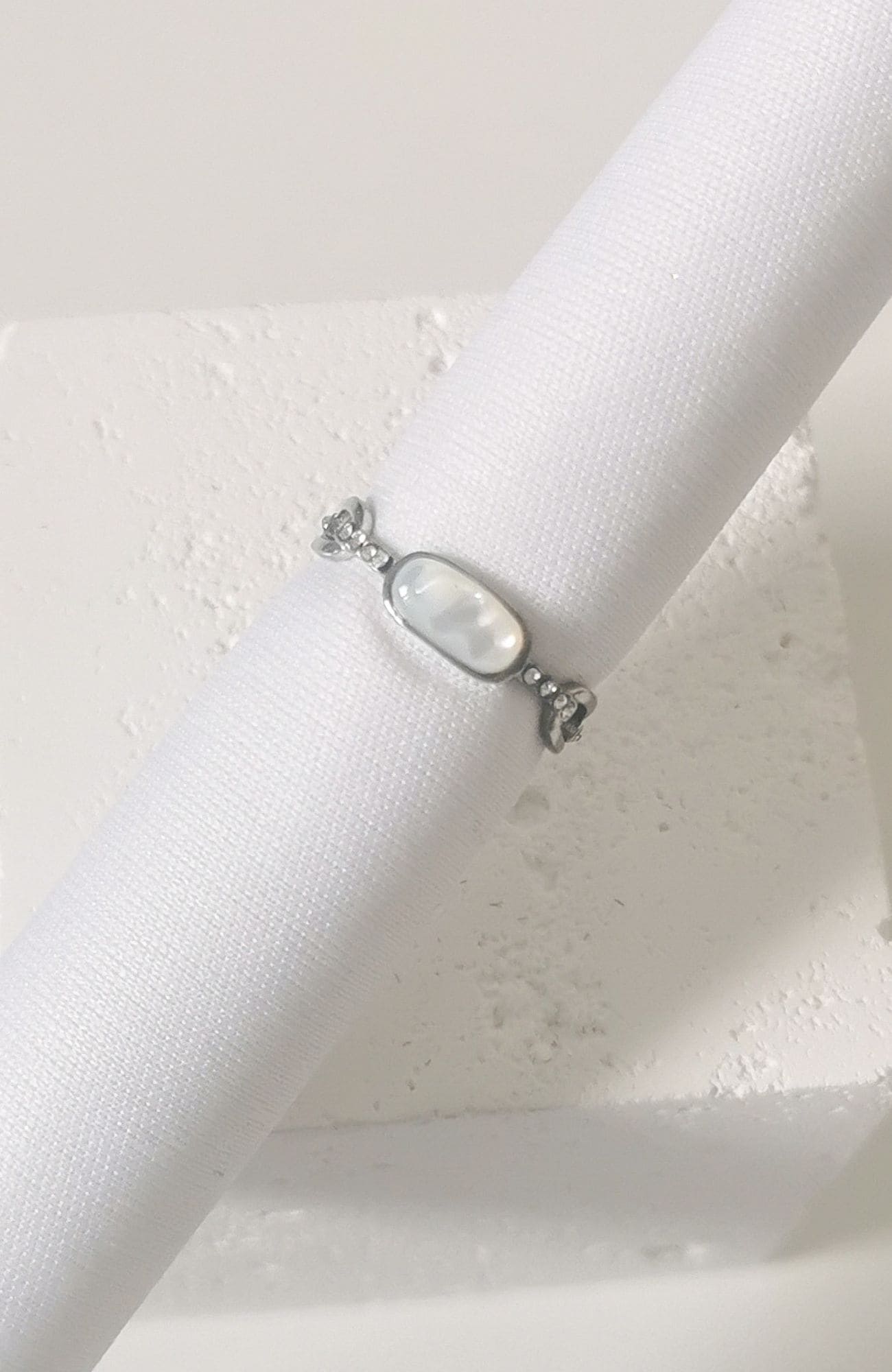 Bague "Cassie" argenté