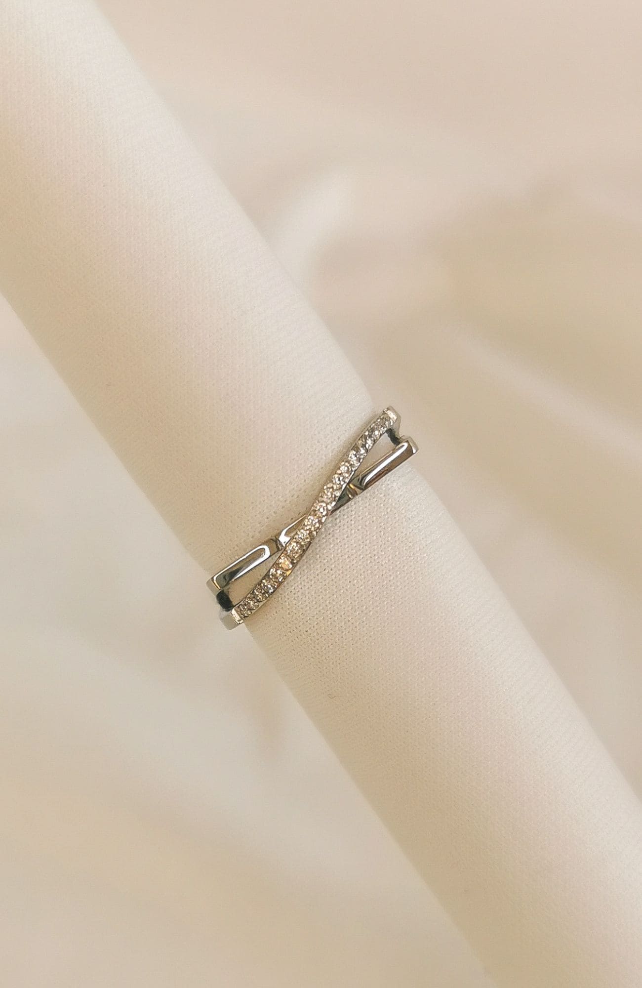 Bague "Gioia" argenté
