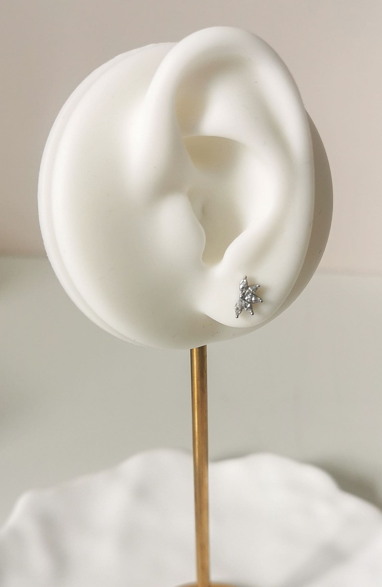Boucles "Lizia" argenté