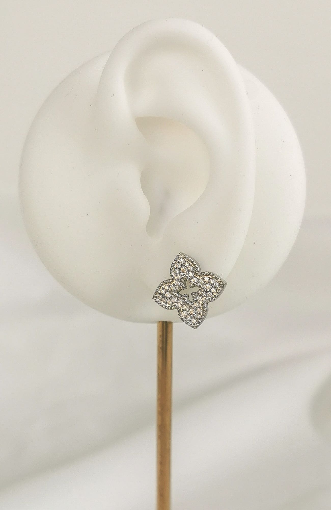Boucles "Talia" argenté