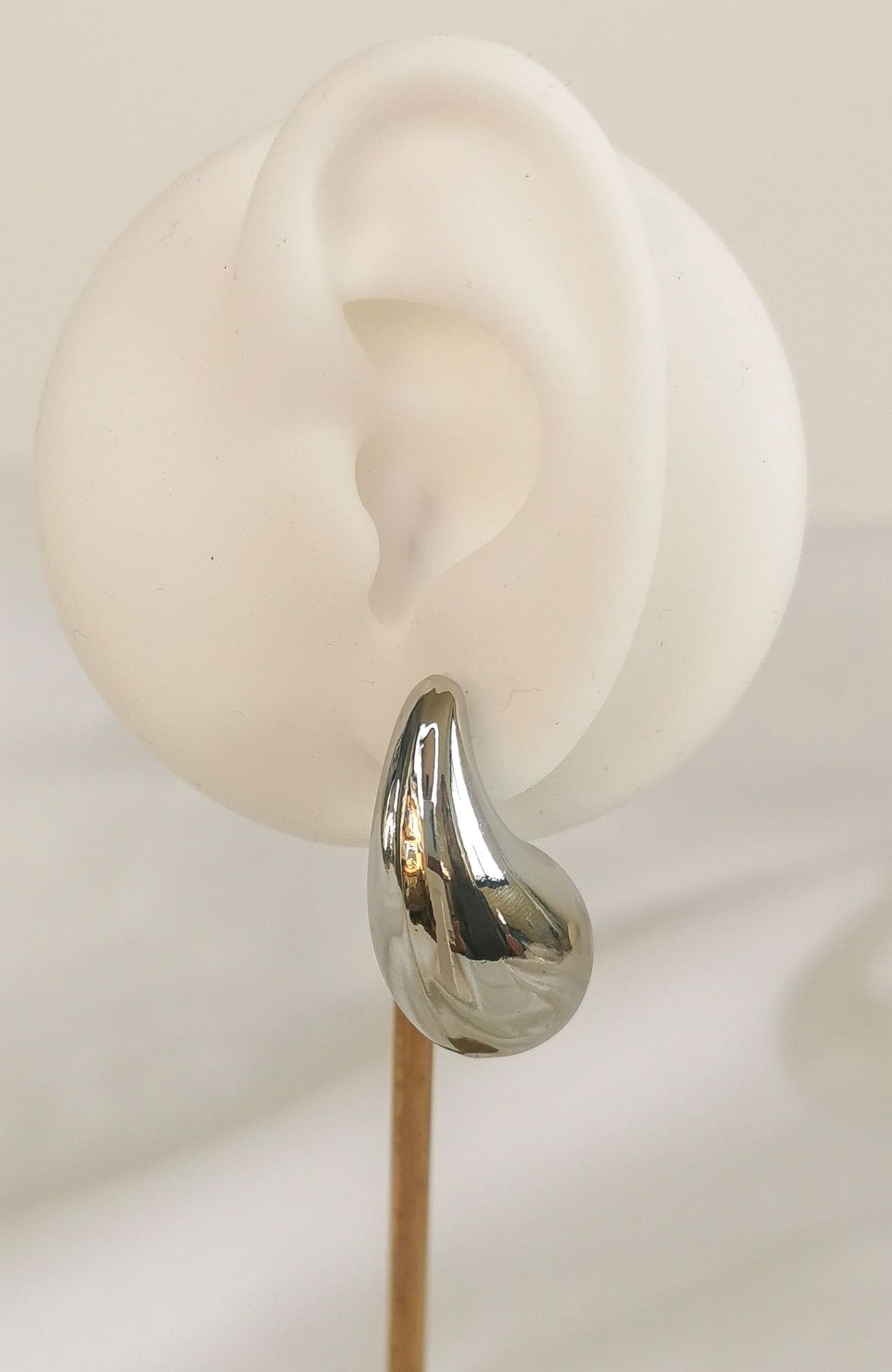 Boucles "Grande Soline" argenté