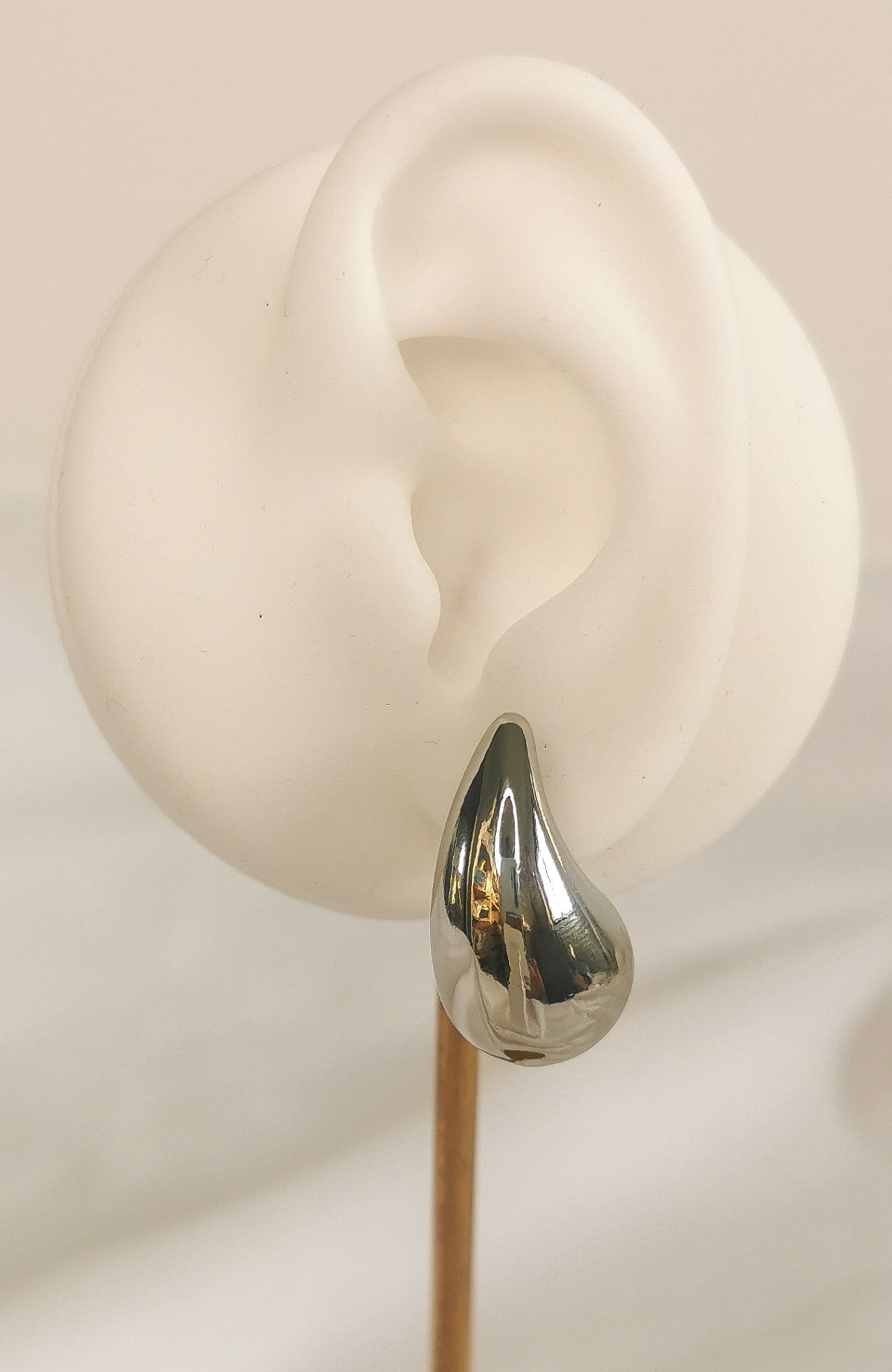Boucles "Soline" argenté