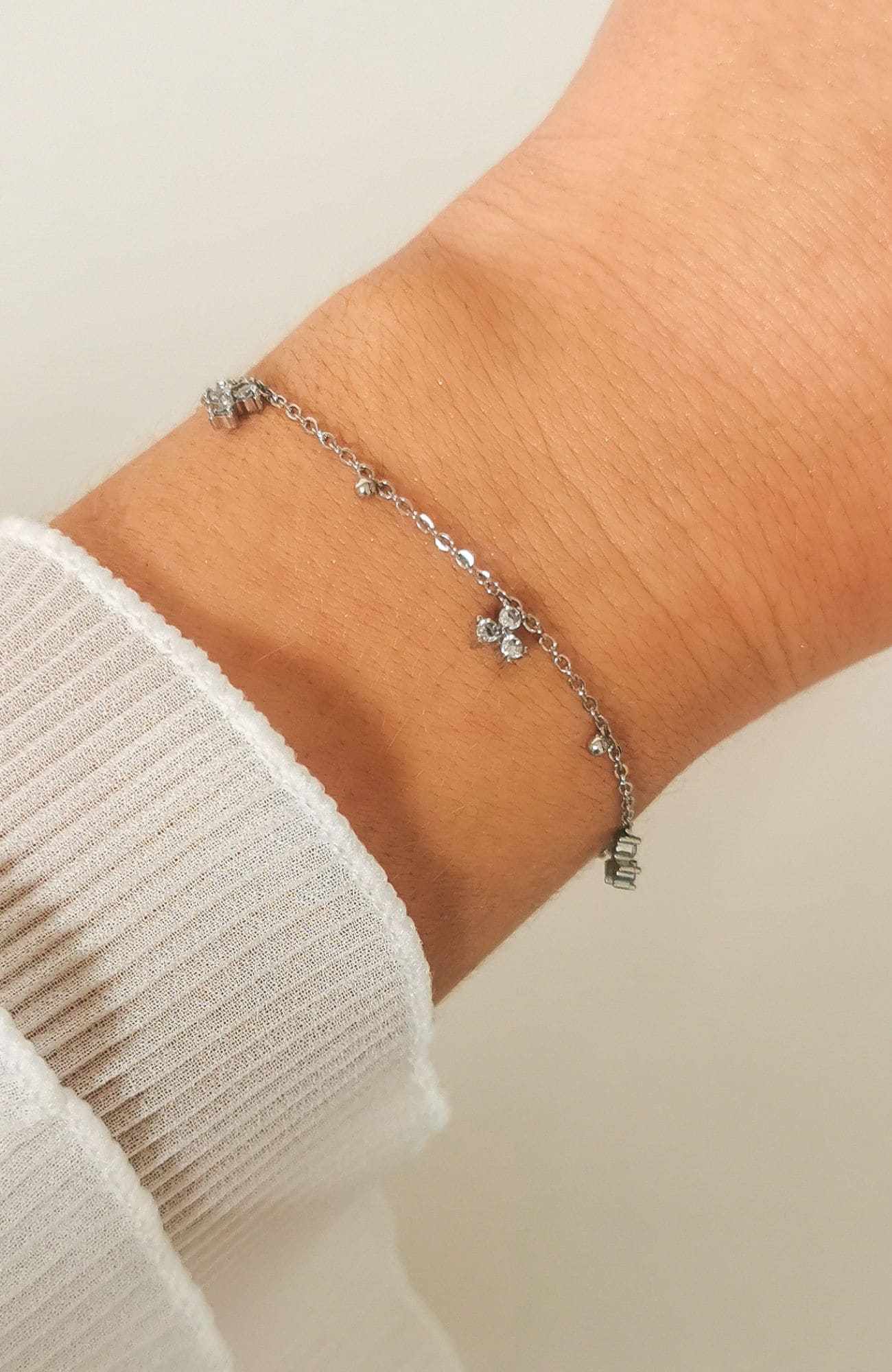 Bracelet "Hazel" argenté