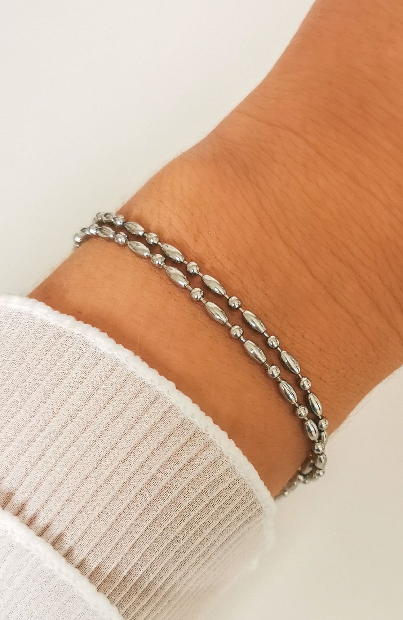 Bracelet "Junia" argenté