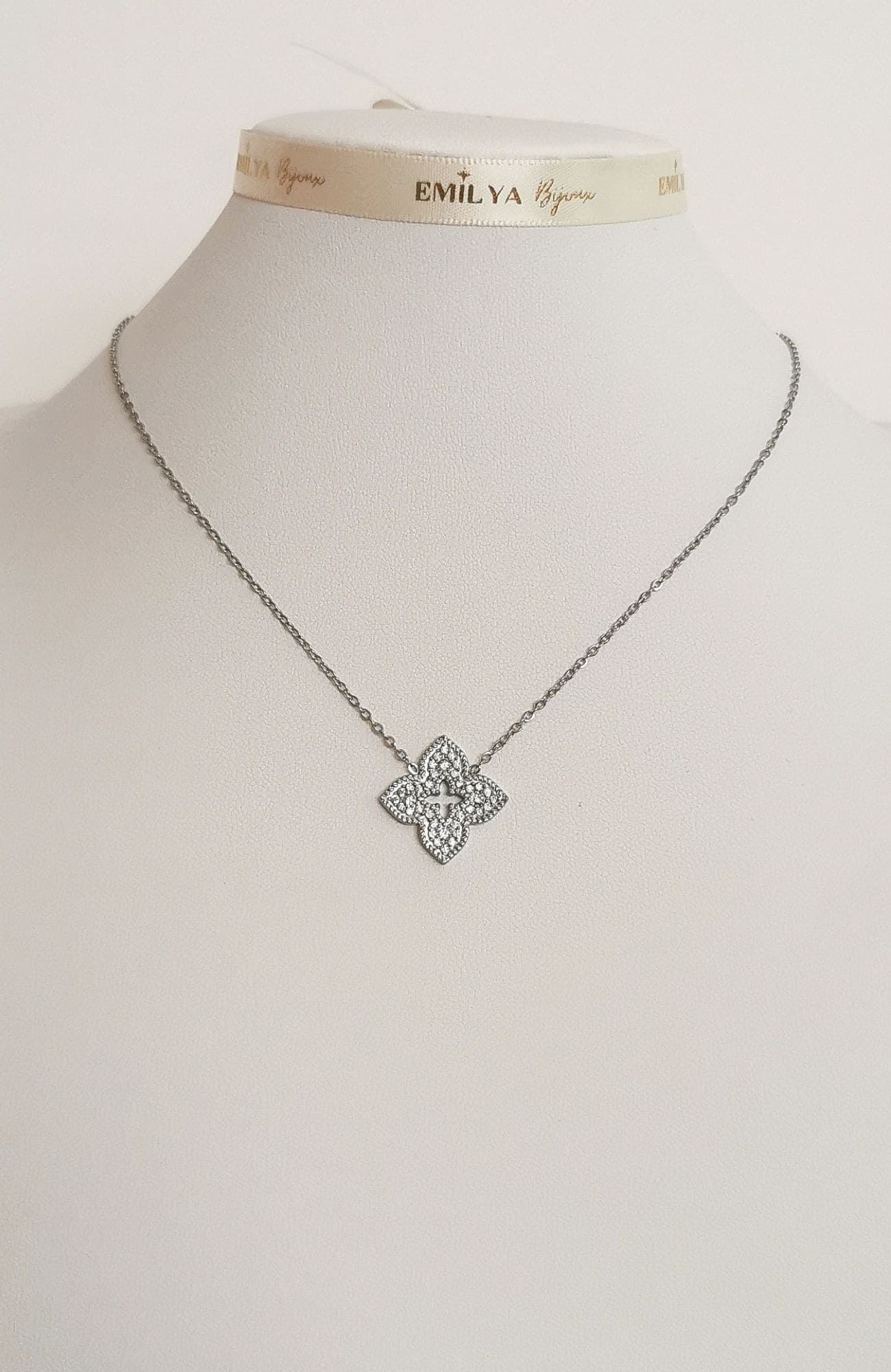 Collier "Talia" argenté