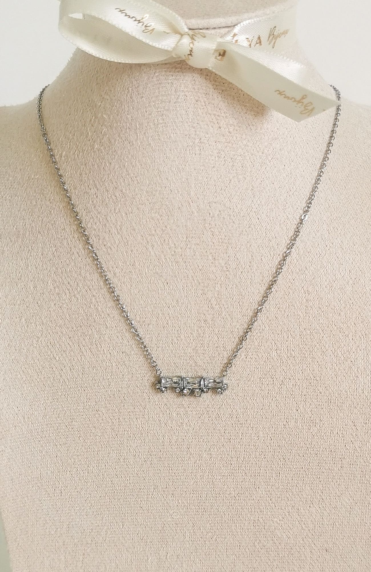 Collier "Selma" argenté