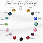 Collier "Cristal" 2 pendentifs