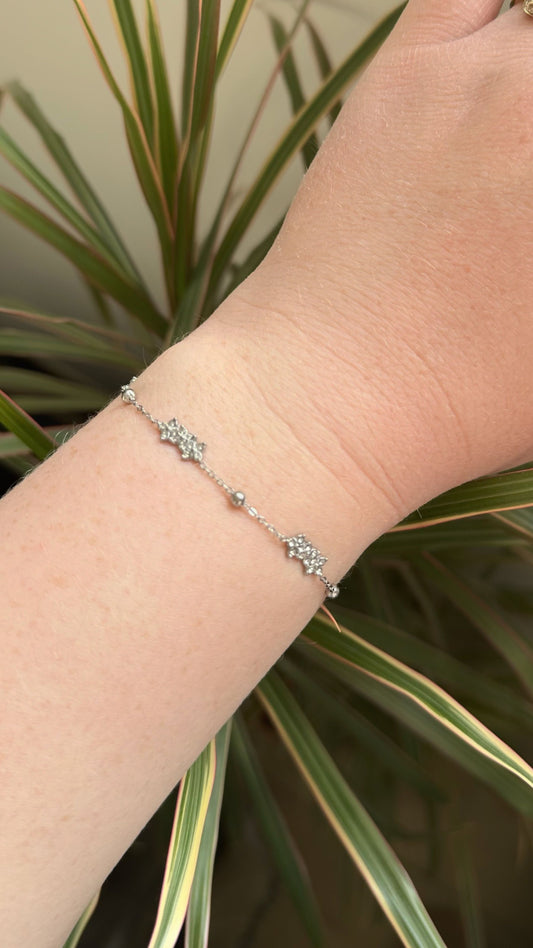 Bracelet "Lisa" argenté