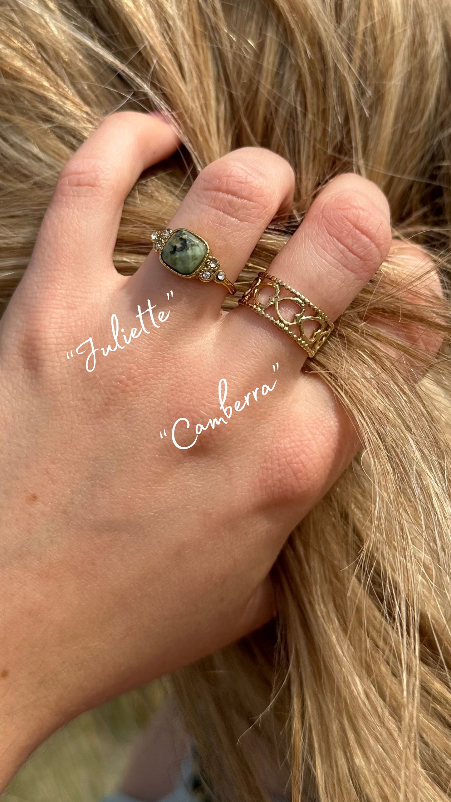 Bague "Camberra"