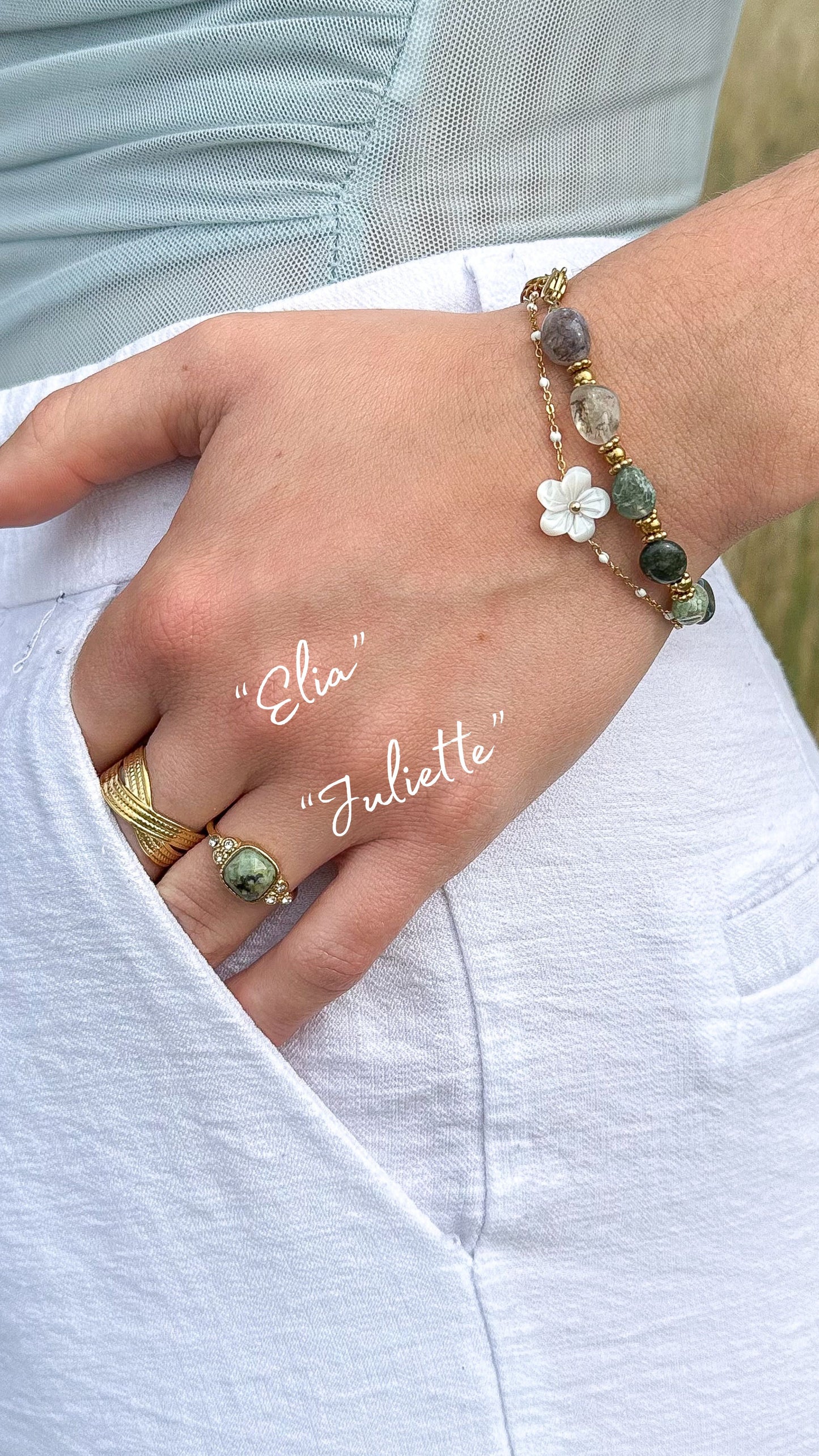 Bague "Juliette" turquoise africaine