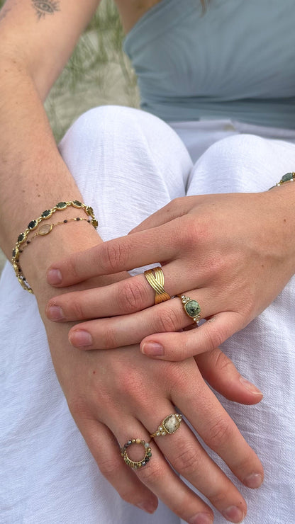 Bague "Juliette" jaspe