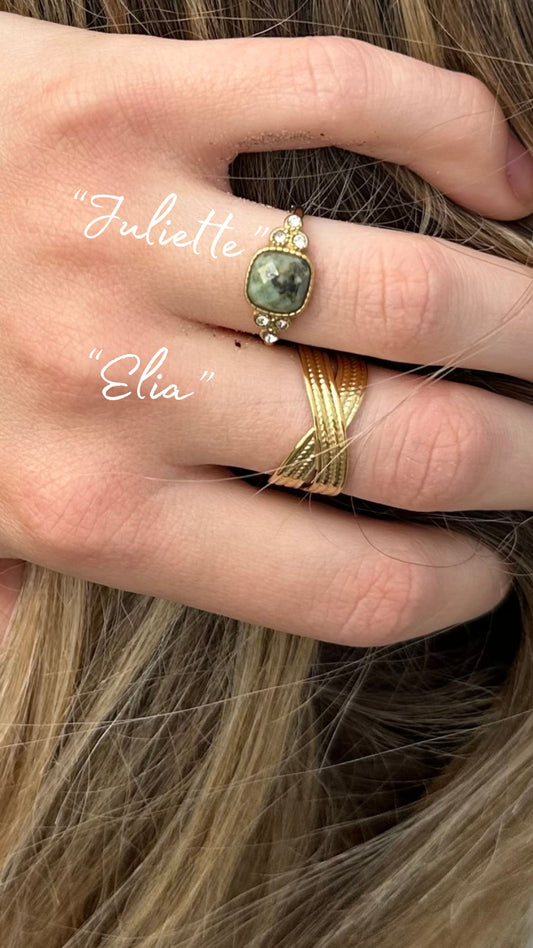 Bague "Juliette" turquoise africaine