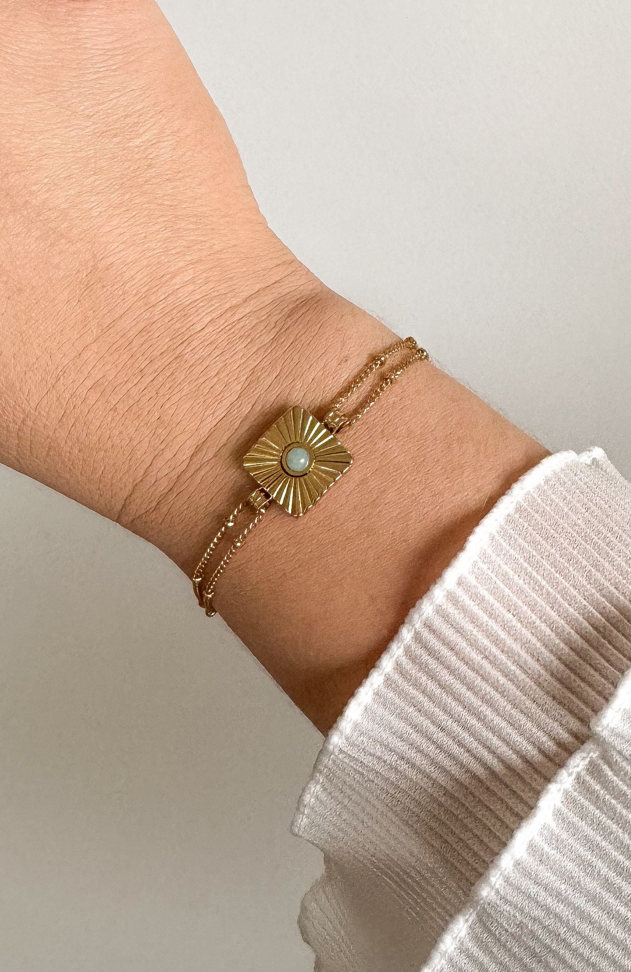 Bracelet "Zélie" vert