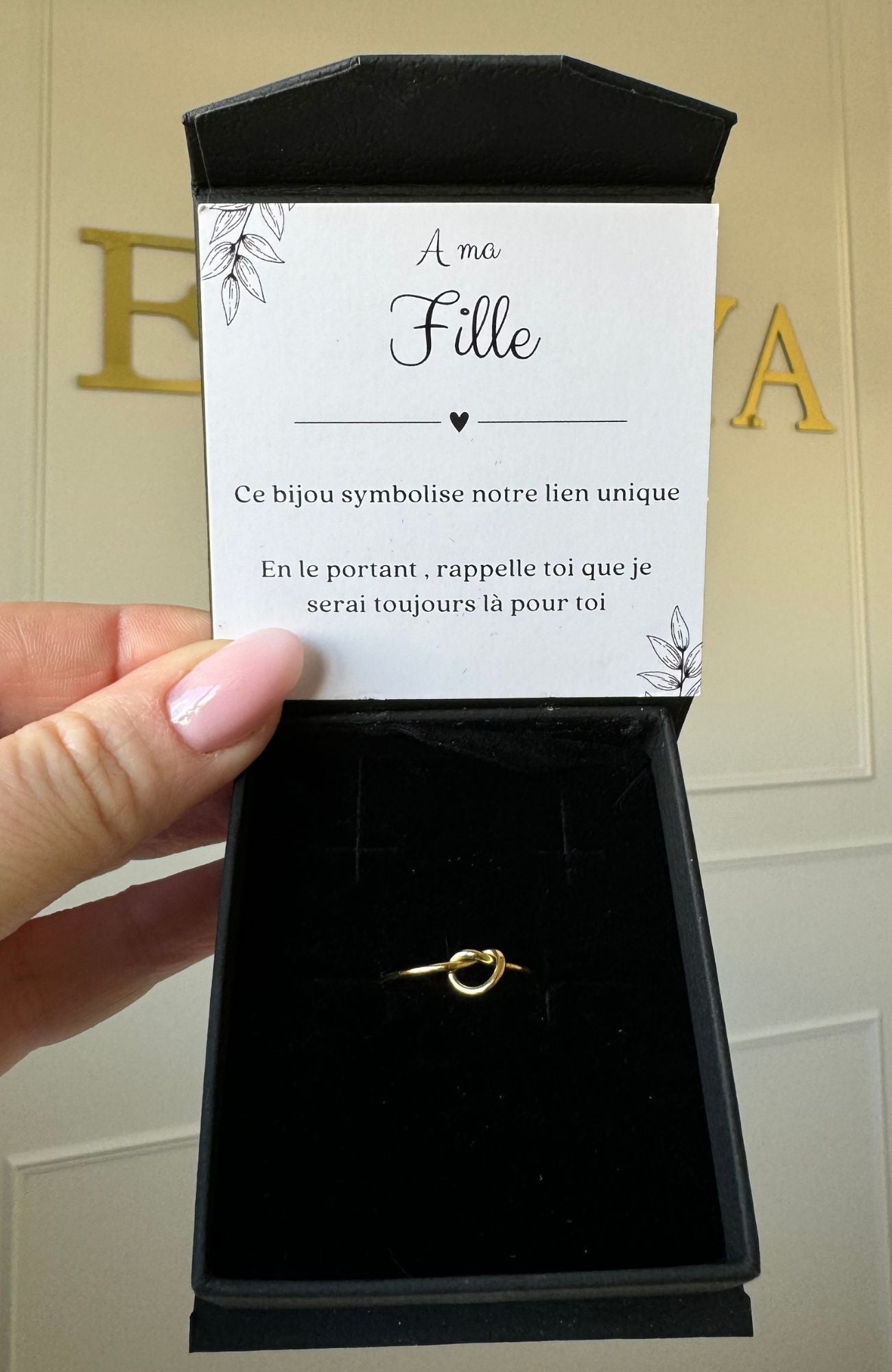 Bague "Bow" Fille