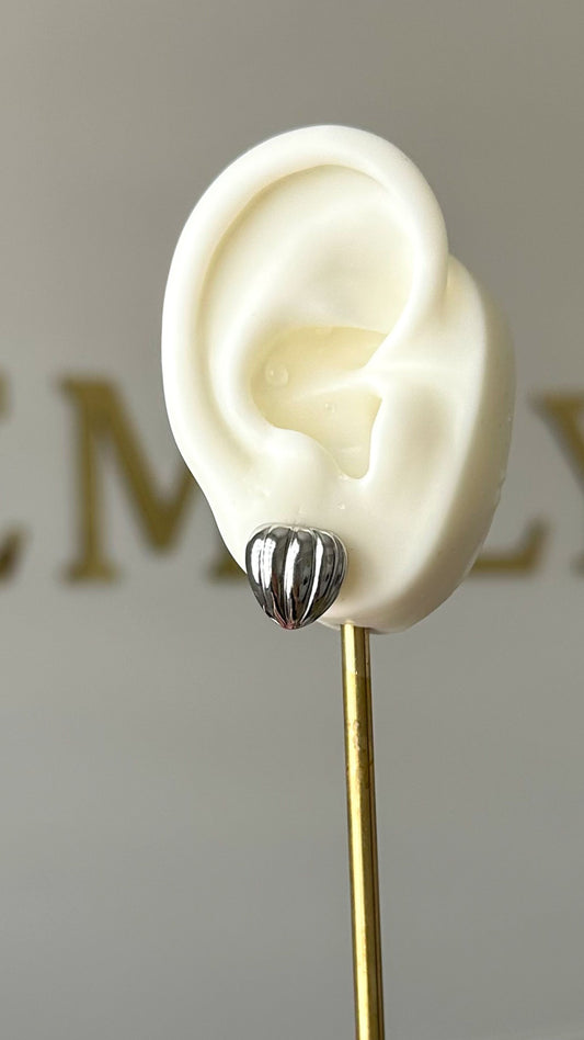 Boucles "Elia" argenté