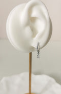 Boucles "Lily" argenté