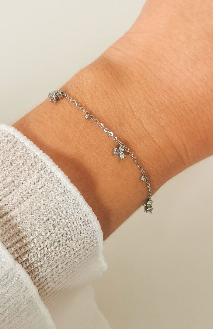 Bracelet "Hazel" argenté