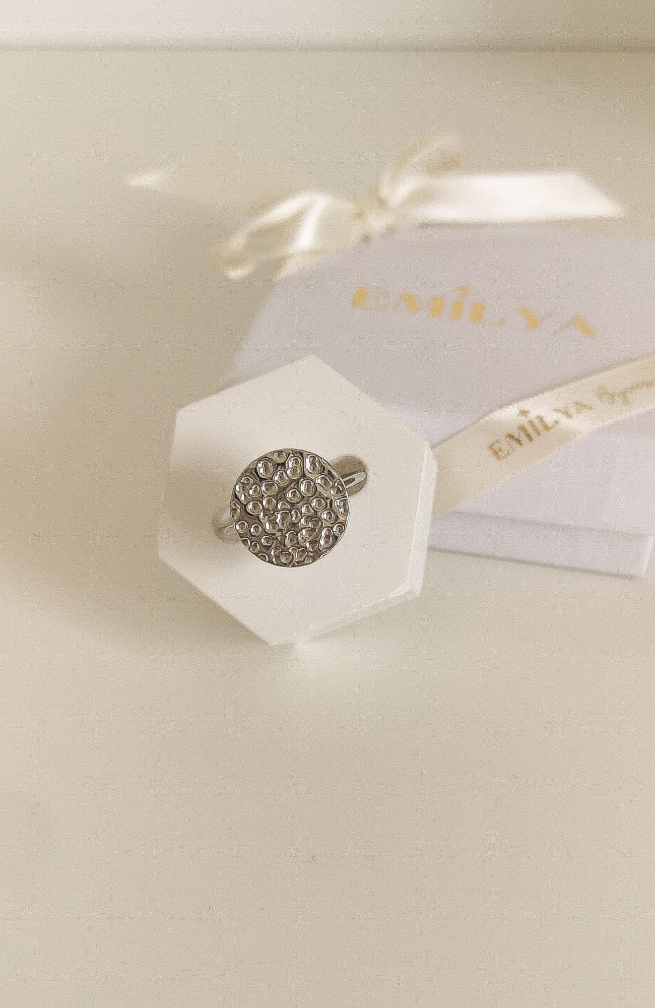 Bague "Lily-Rose" argenté