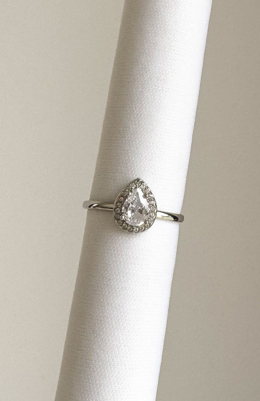 Bague "Clarisse" argenté