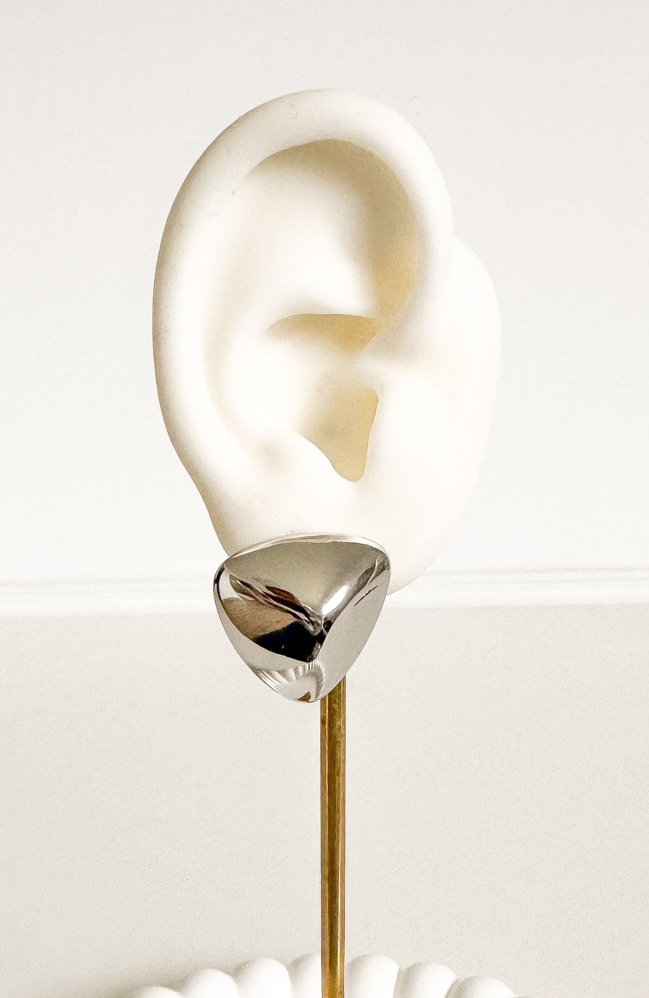 Boucles "Gamze" argenté