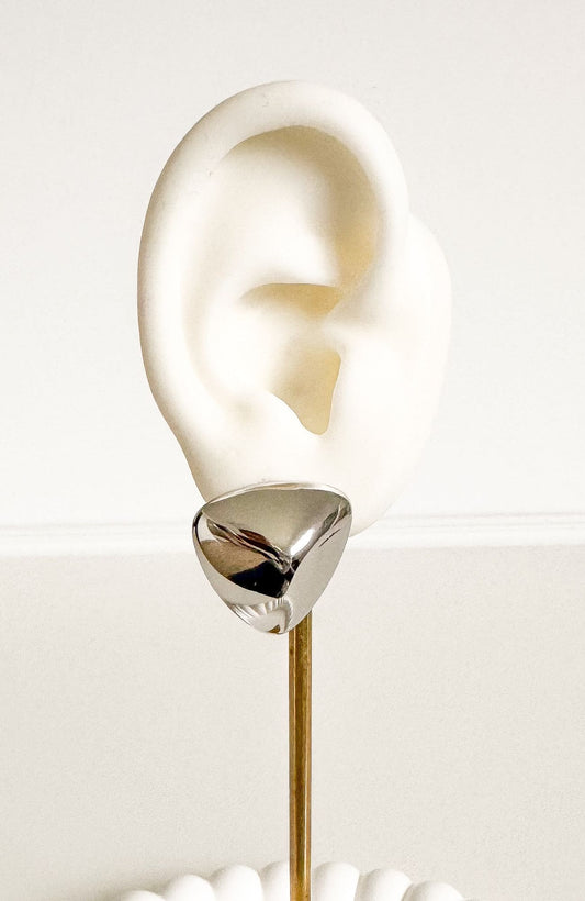 Boucles "Gamze" argenté