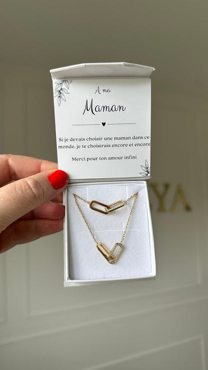 bijou avec texte pour ma maman 