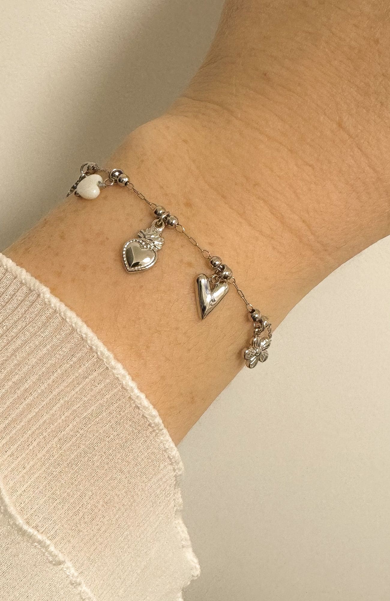 Bracelet "Jodie" argenté