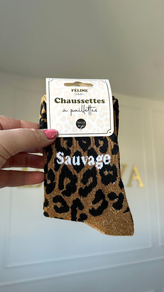 chaussettes à paillettes à offrir 