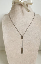 Collier "Lily-Rose" argenté