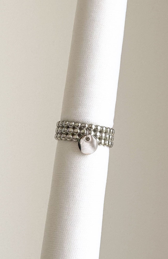 Bague "Mathilde" argenté